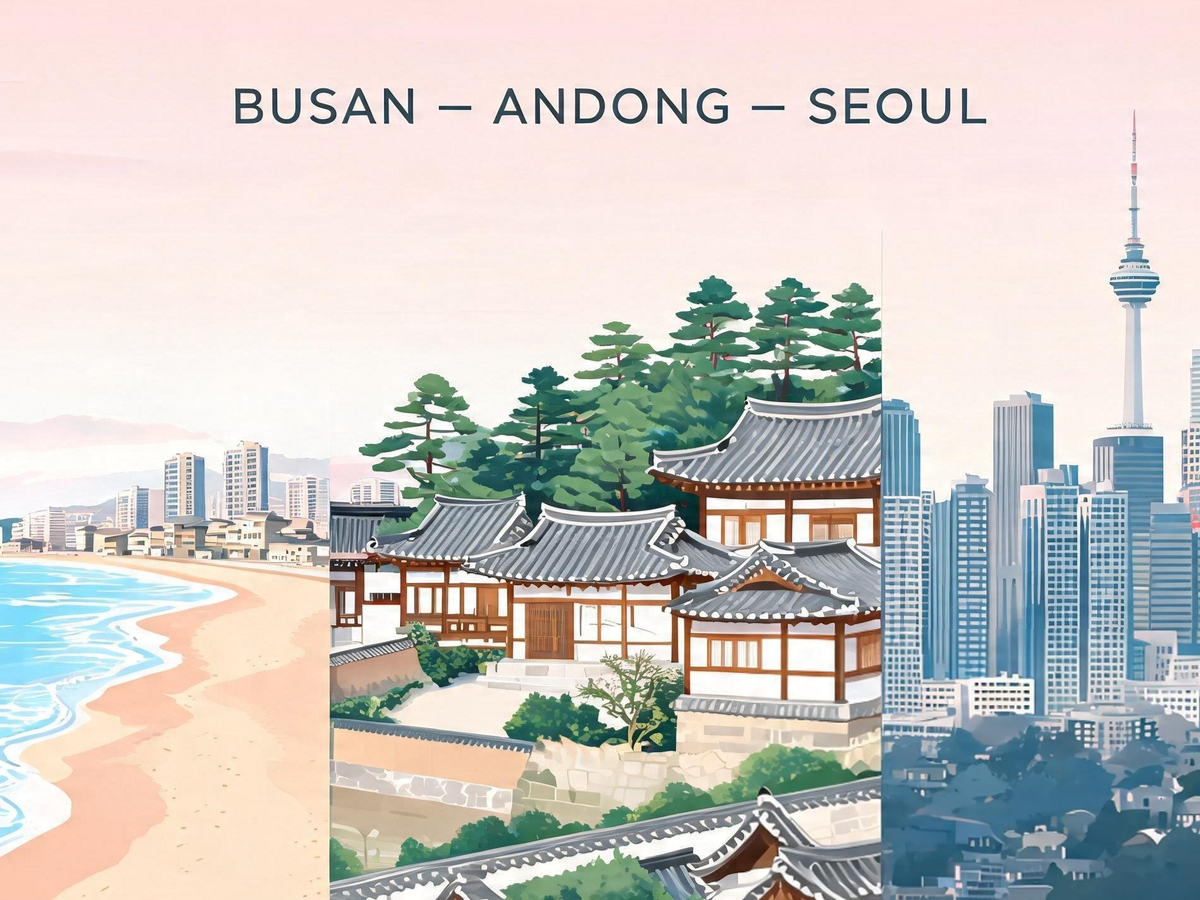 BUSAN – ANDONG – SEOUL 5N5D