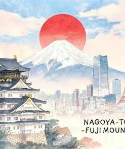 NAGOYA - LÀNG SHIRAKAWAGO – TAKAYAMA – MATSUMOTO – PHÚ SĨ – TOKYO – NARITA 6N5D