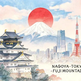 NAGOYA - LÀNG SHIRAKAWAGO – TAKAYAMA – MATSUMOTO – PHÚ SĨ – TOKYO – NARITA 6N5D