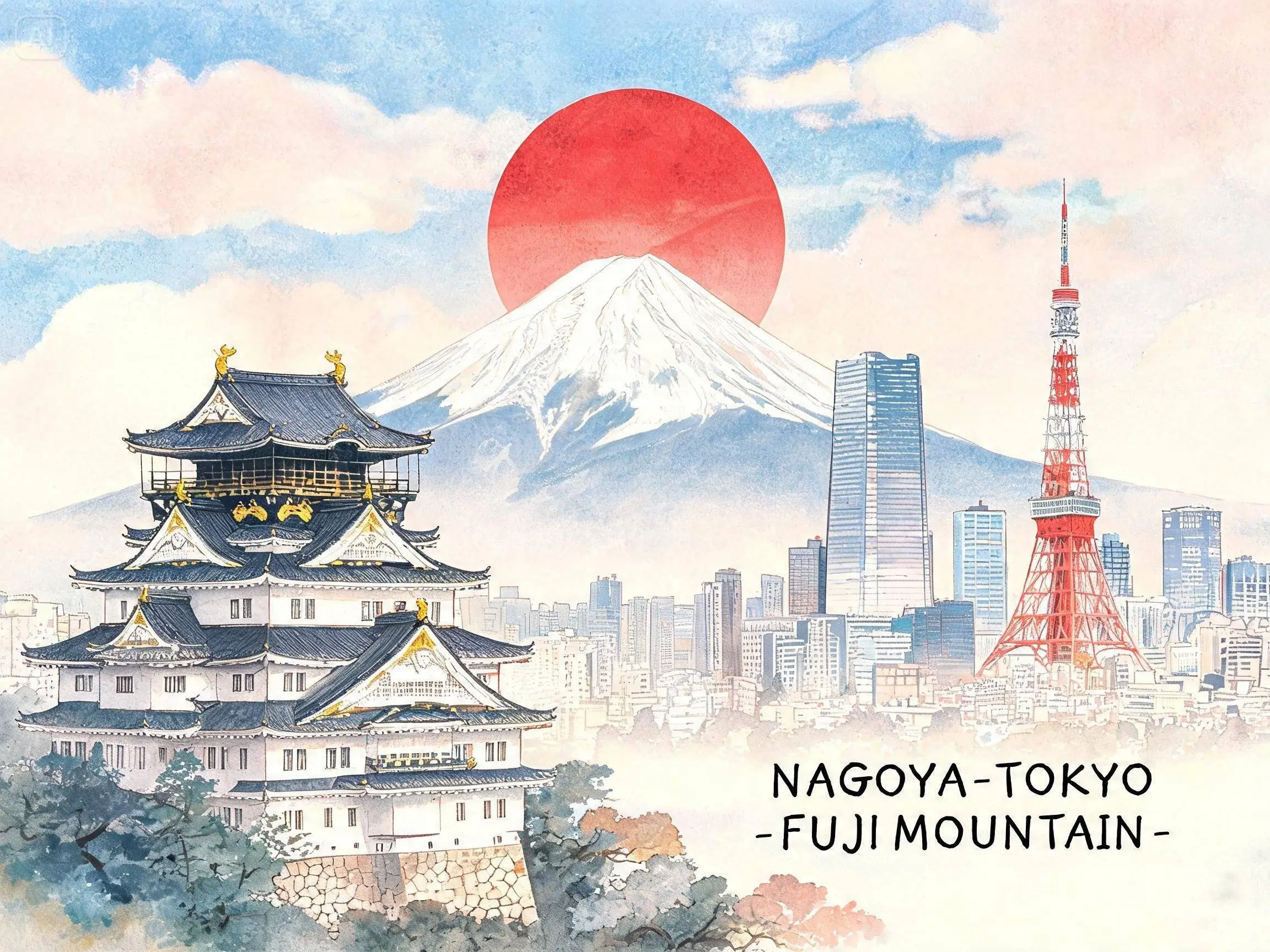 NAGOYA - LÀNG SHIRAKAWAGO – TAKAYAMA – MATSUMOTO – PHÚ SĨ – TOKYO – NARITA 6N5D