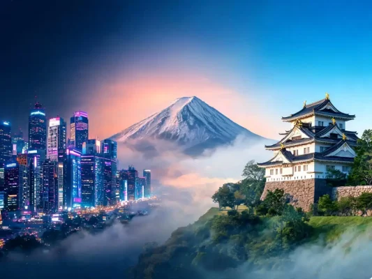 TOKYO – FUJI – NAGOYA / HAMAMATSU – KYOTO – OSAKA 6N5D