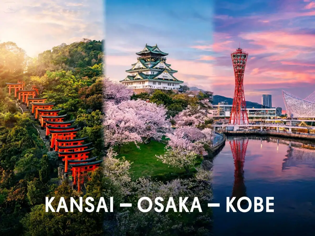 KANSAI – OSAKA – KOBE – KYOTO – NAGOYA / HAMAMATSU – FUJI – TOKYO – NARITA 6N5D